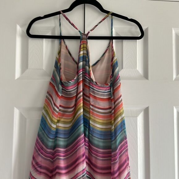 Charlie Jade Women’s Multi Color Striped Spaghetti Strap Dress - Picture 6 of 9